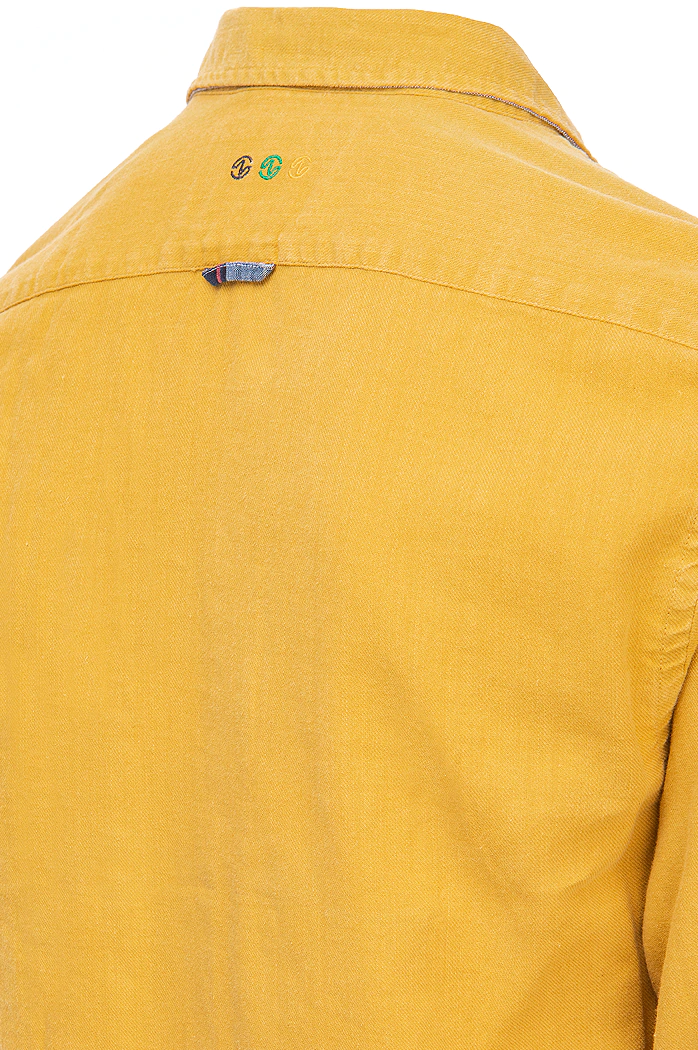 Koszula męska musztardowa Dstreet DX2379