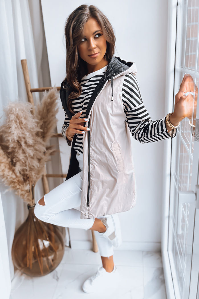 Kamizelka damska MELANI czarna Dstreet TY3414