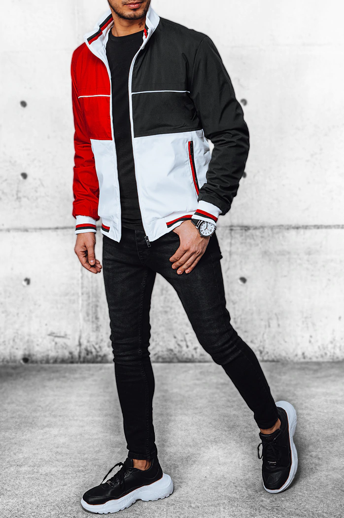 Kurtka męska przejściowa biała Dstreet TX4352