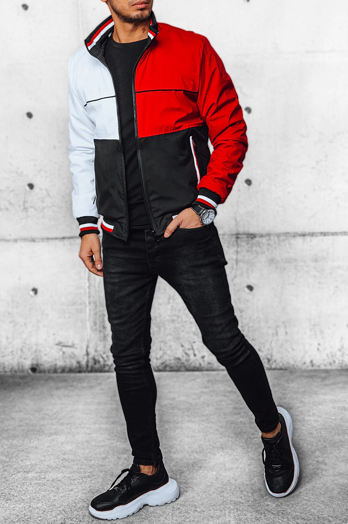 Kurtka męska przejściowa czarna Dstreet TX4354