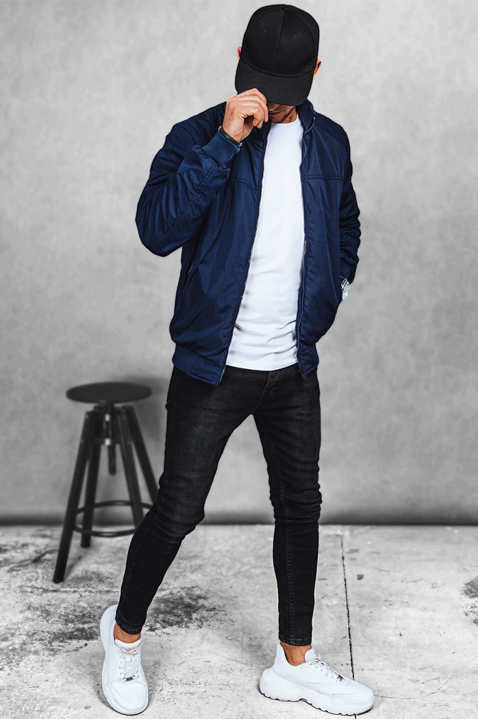 Kurtka męska przejściowa granatowa Dstreet TX4357