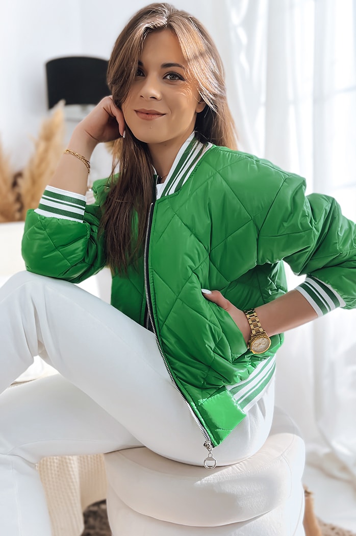 Kurtka damska BOMBER zielona Dstreet TY3430