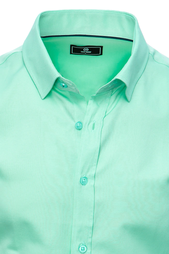 Koszula męska elegancka miętowa Dstreet DX2433