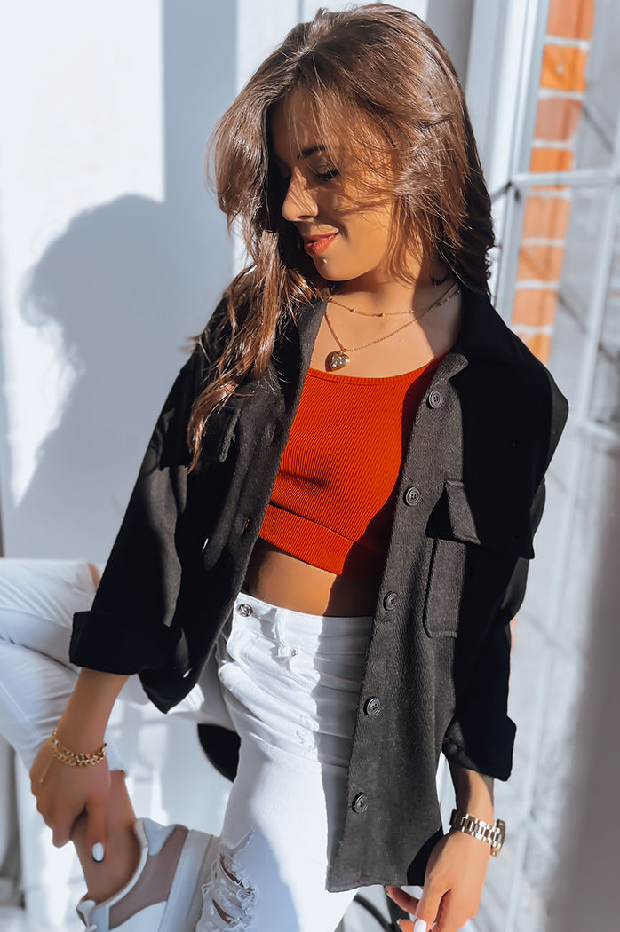 Kurtka damska SUNSET czarna Dstreet TY3509