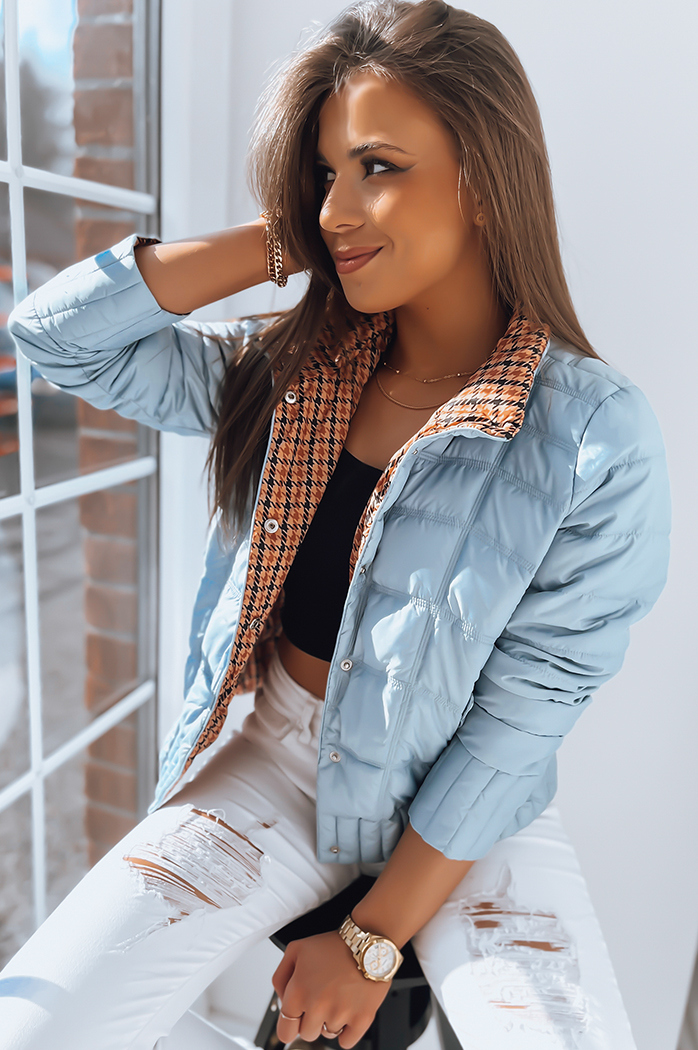 Kurtka damska FIORELLA niebieska Dstreet TY3563