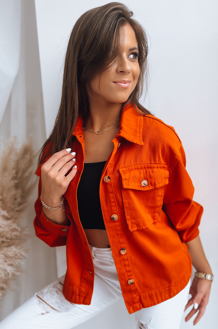 Kurtka damska SILLY LILLY pomarańczowa Dstreet TY3605