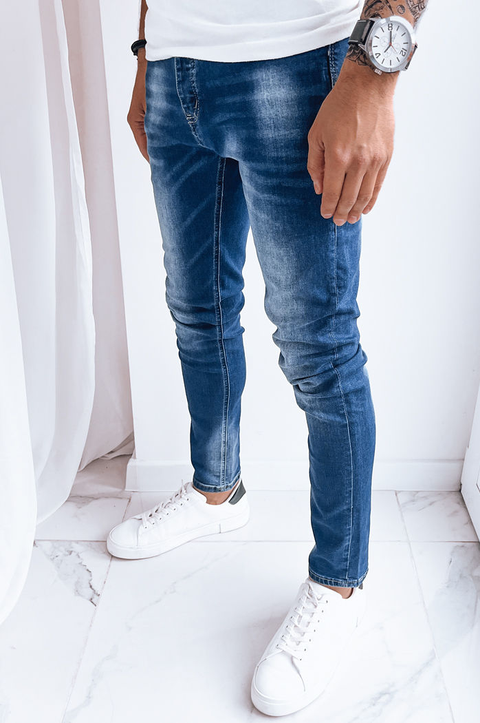 Spodnie męskie jeansowe jasnoniebieskie Dstreet UX3991