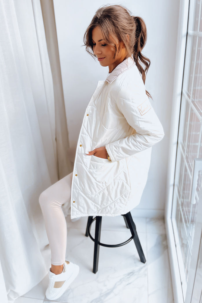 Kurtka damska przejściowa MITRA ecru Dstreet TY3620