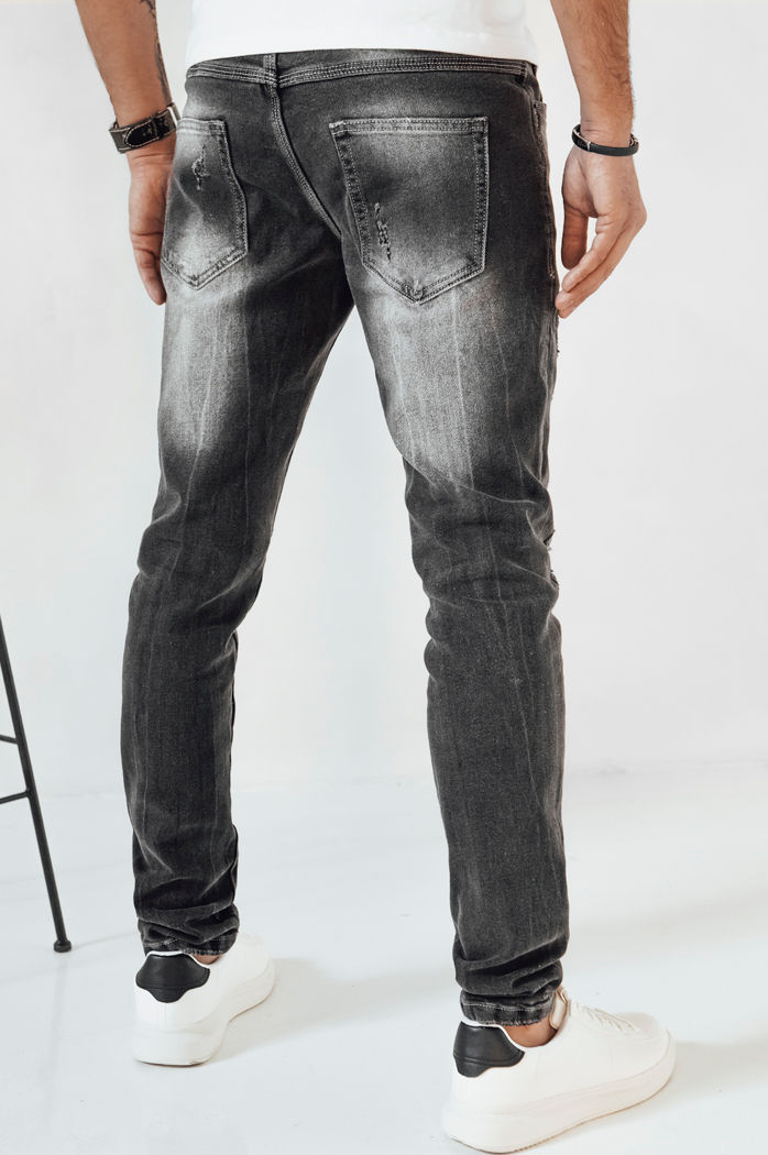 Spodnie męskie jeansowe szare Dstreet UX3996