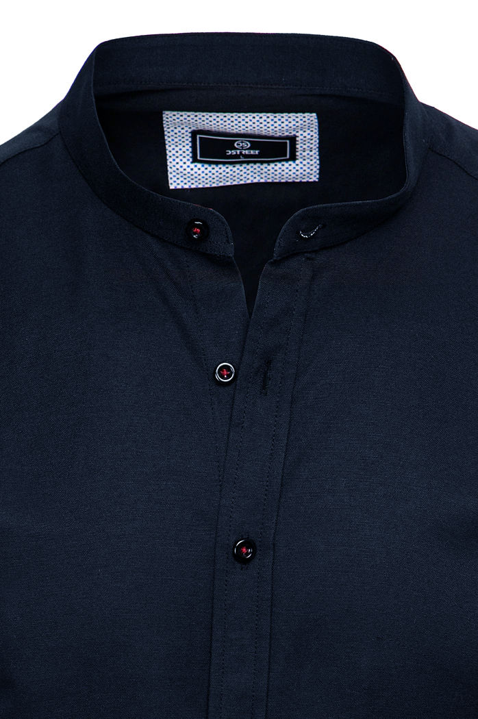 Koszula męska z krótkim rękawem granatowa Dstreet KX0996