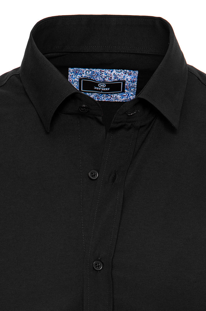 Koszula męska elegancka czarna Dstreet DX2478