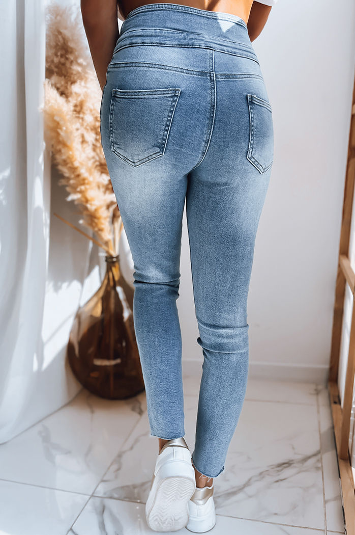 Spodnie damskie jeansowe TATI niebieskie Dstreet UY1443