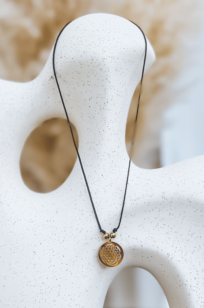 Naszyjnik JIMBIRIN czarny Dstreet IY0070