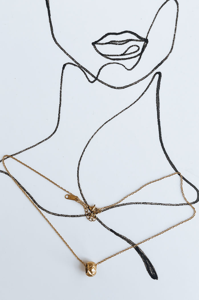 Naszyjnik WAIMANALO złoty Dstreet IY0083