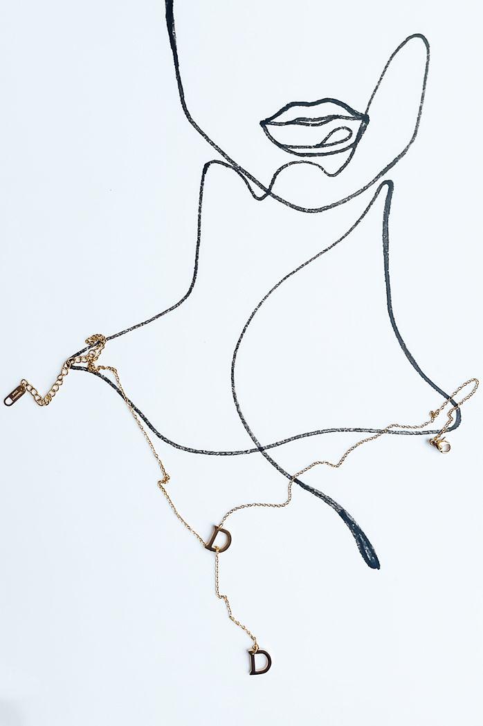 Naszyjnik DELICE złoty Dstreet IY0084