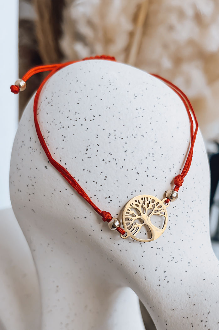 Bransoletka HEARTBEAT czerwona Dstreet LY0083