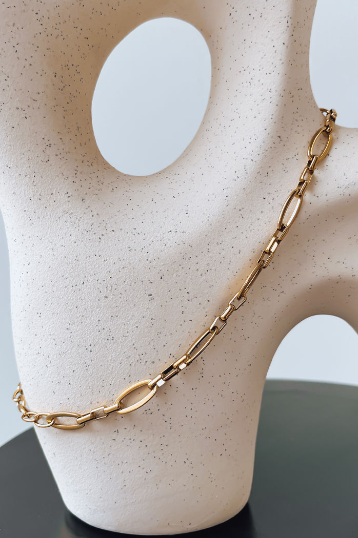 Naszyjnik CHARRIS złoty Dstreet IY0091