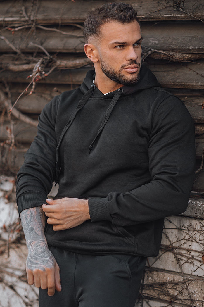 Dres męski czarny Dstreet AX0736