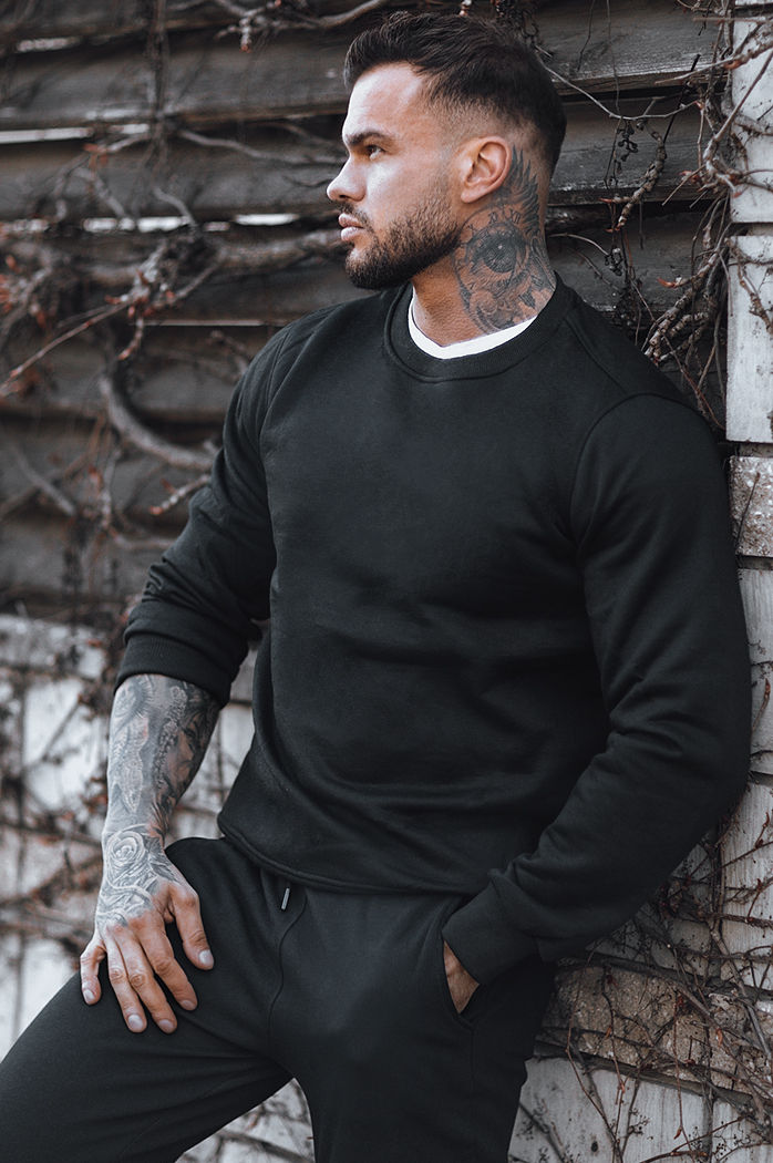 Dres męski czarny Dstreet AX0737