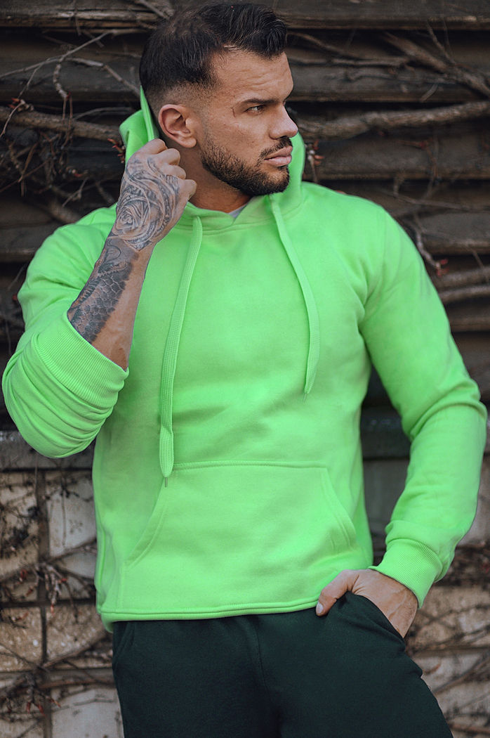 Dres męski zielono-czarny Dstreet AX0747