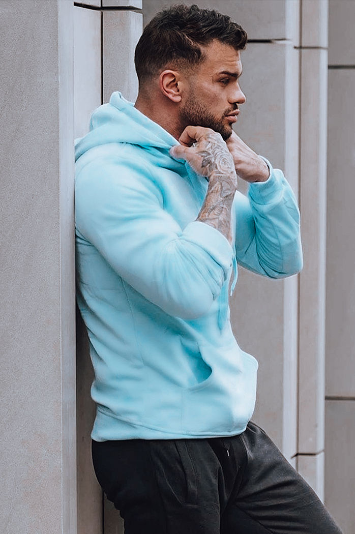 Dres męski błękitno-czarny Dstreet AX0750