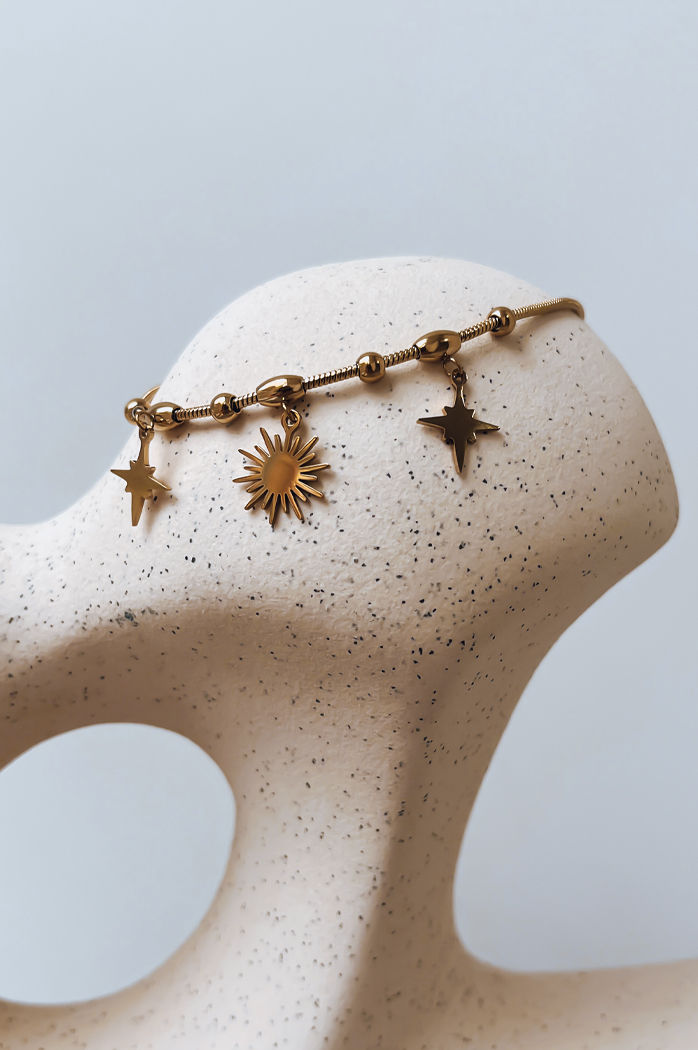 Bransoletka UNIVERSUM złota Dstreet LY0094