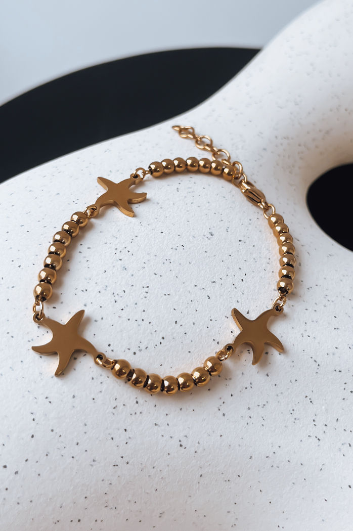 Bransoletka ETOLIE złota Dstreet LY0098