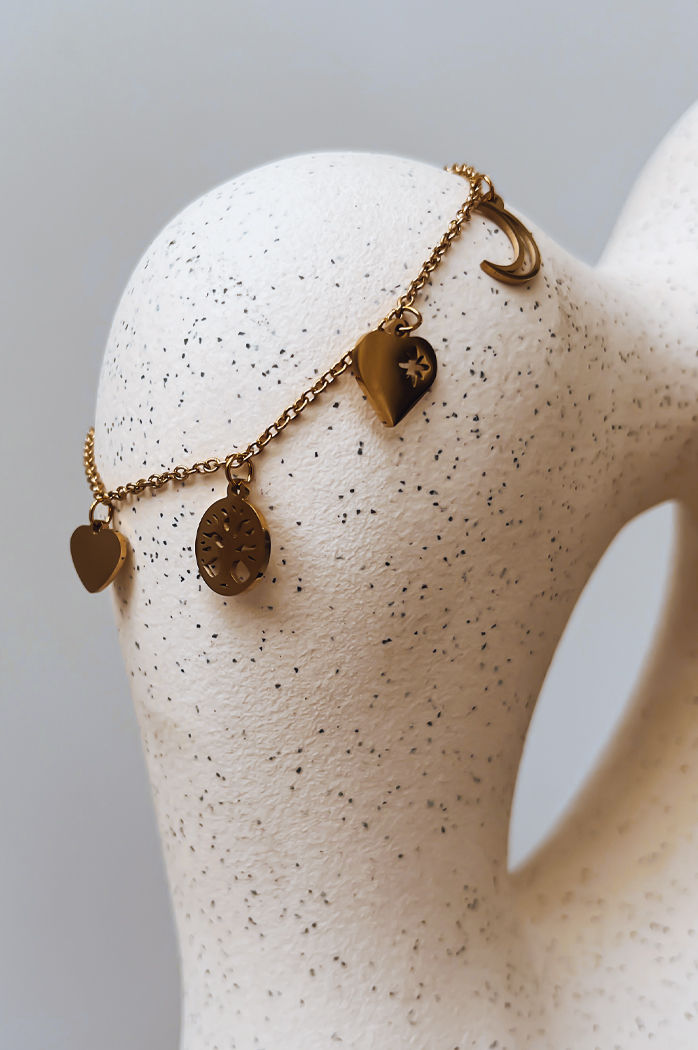 Bransoletka ARBOLE złota Dstreet LY0101