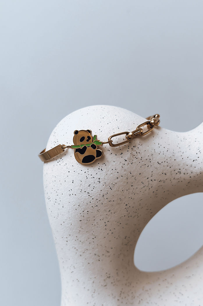 Bransoletka PANDI złota Dstreet LY0102