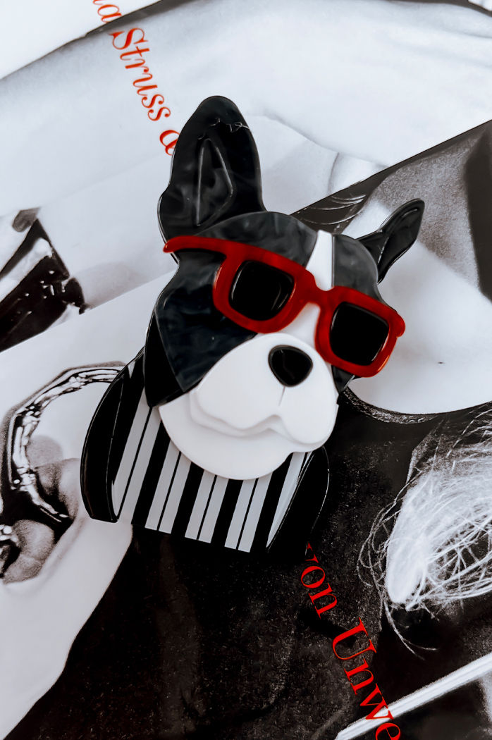 Broszka BULDOGIS Dstreet HY0040