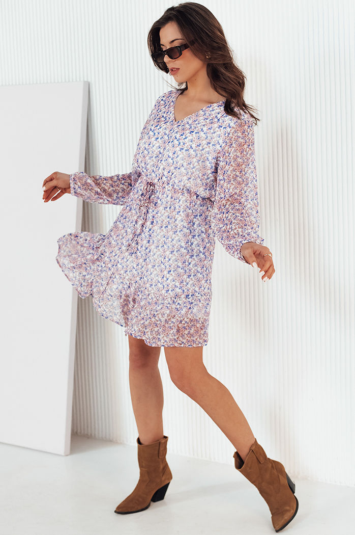 Biała sukienka SIESTA Dstreet EY2366