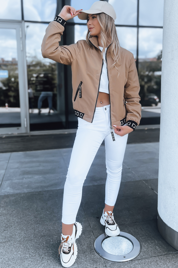 Bomberka damska beżowa HERA Dstreet TY3764