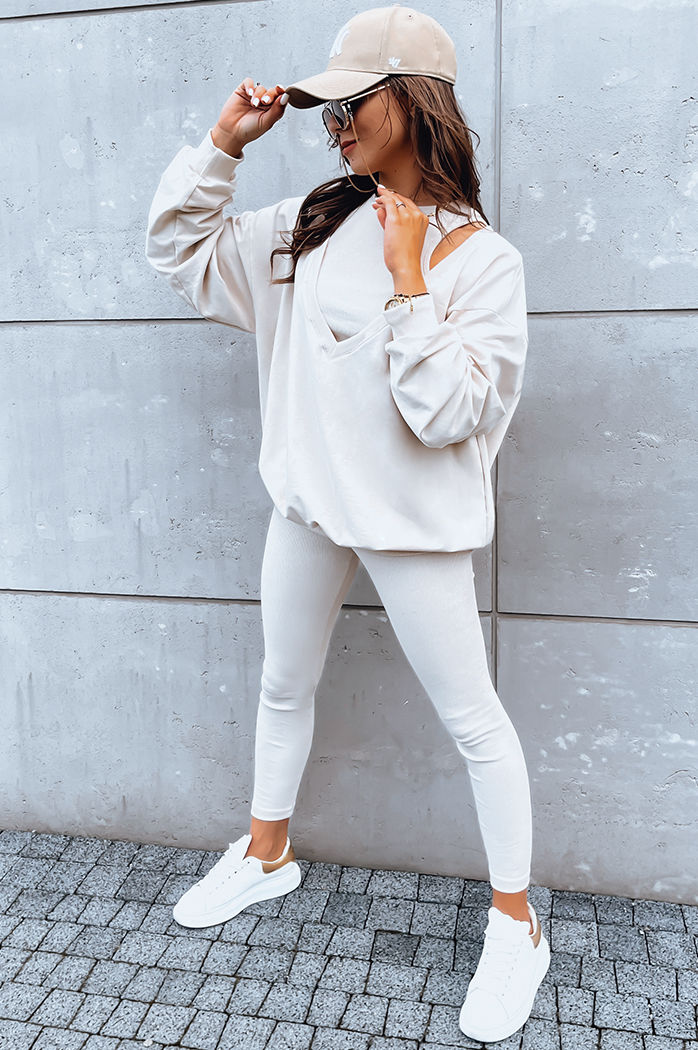 Komplet damski 3w1 ASTRAL ATTIRE beżowy Dstreet AY0893