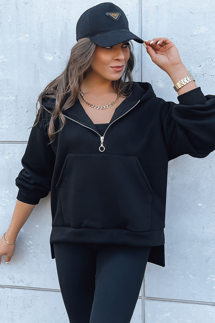 Komplet dresowy damski 3w1 czarny BRAND OF YOUR STYLE Dstreet AY0936