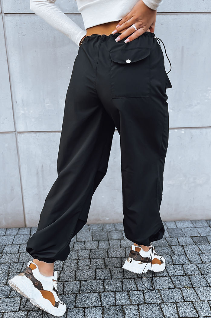 Spodnie damskie spadochronowe DENWER czarny Dstreet UY1666