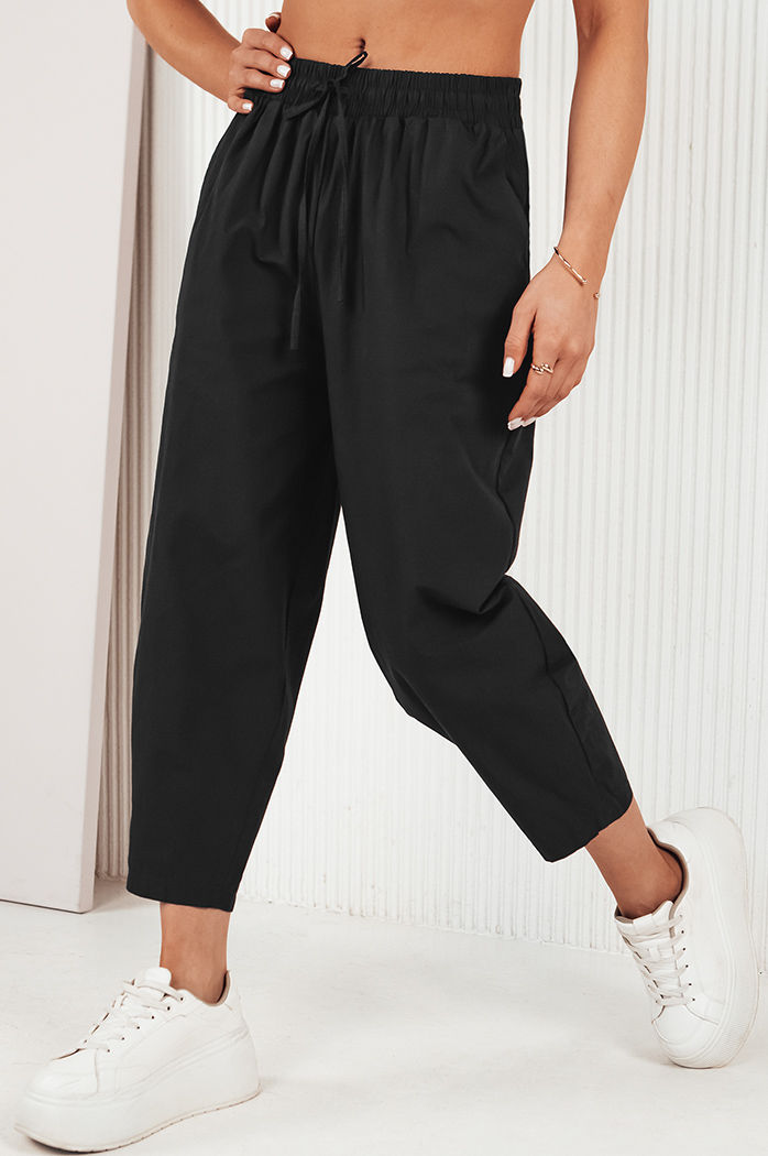 Spodnie damskie BALLOON FANTASY czarne Dstreet UY1668