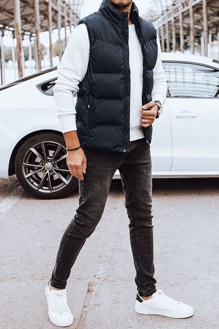 Kamizelka męska pikowana granatowa Dstreet TX4570