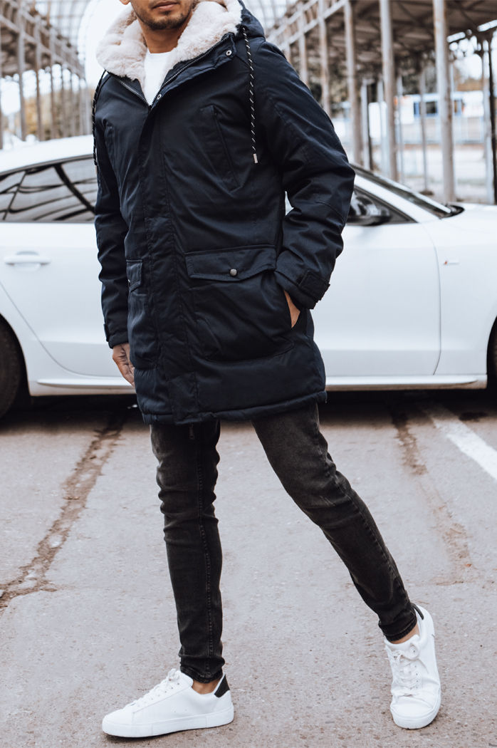 Kurtka zimowa męska granatowa Dstreet TX4586