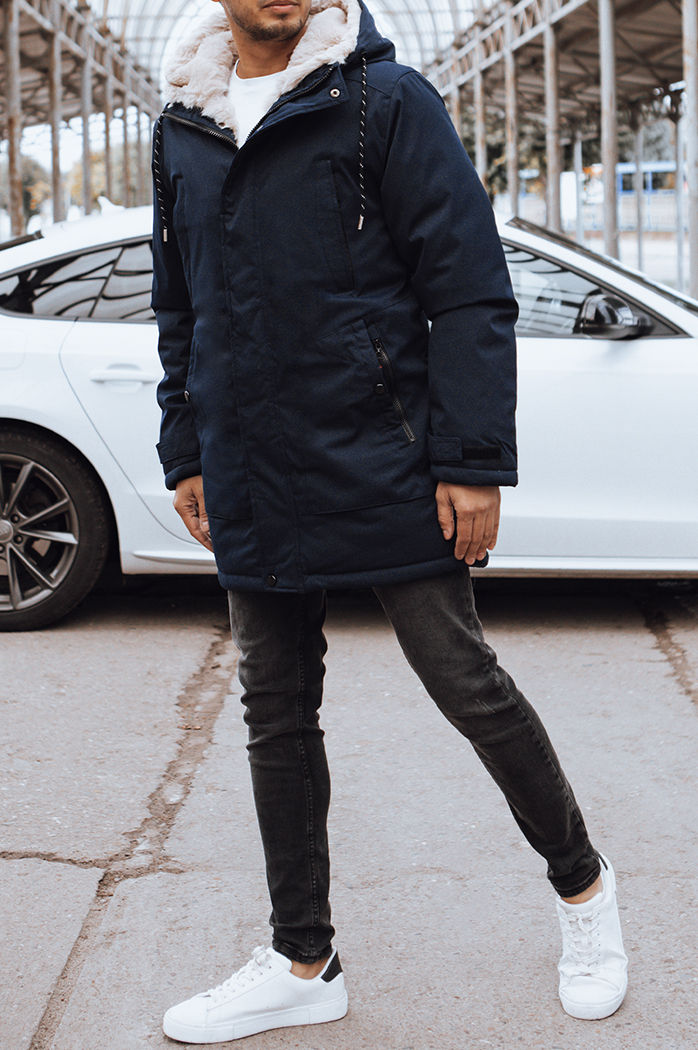 Kurtka zimowa męska granatowa Dstreet TX4590