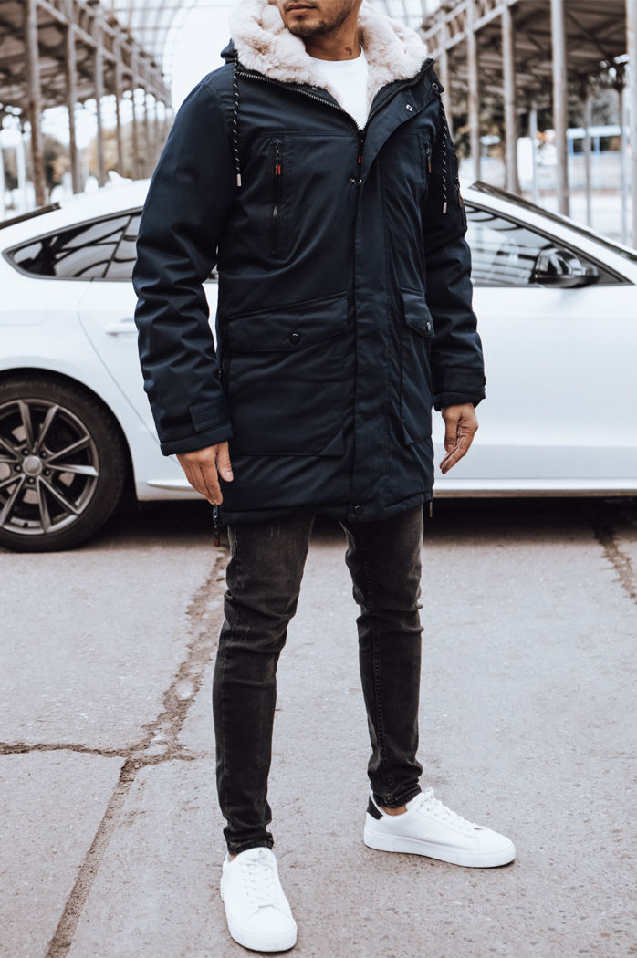 Kurtka zimowa męska granatowa Dstreet TX4591
