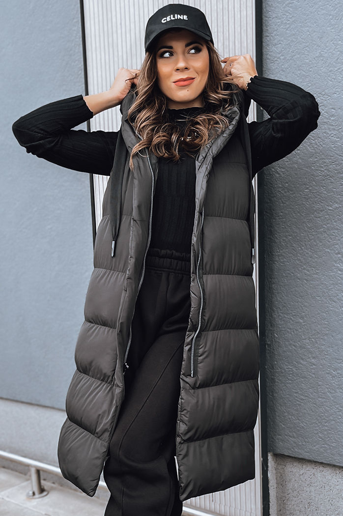 Kamizelka damska NEEKO czarna Dstreet TY4045