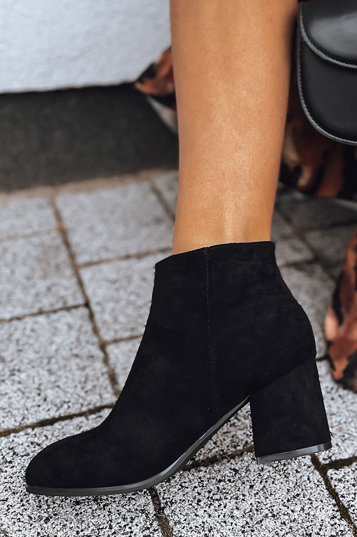 Botki damskie LORNE czarne Dstreet ZY0435