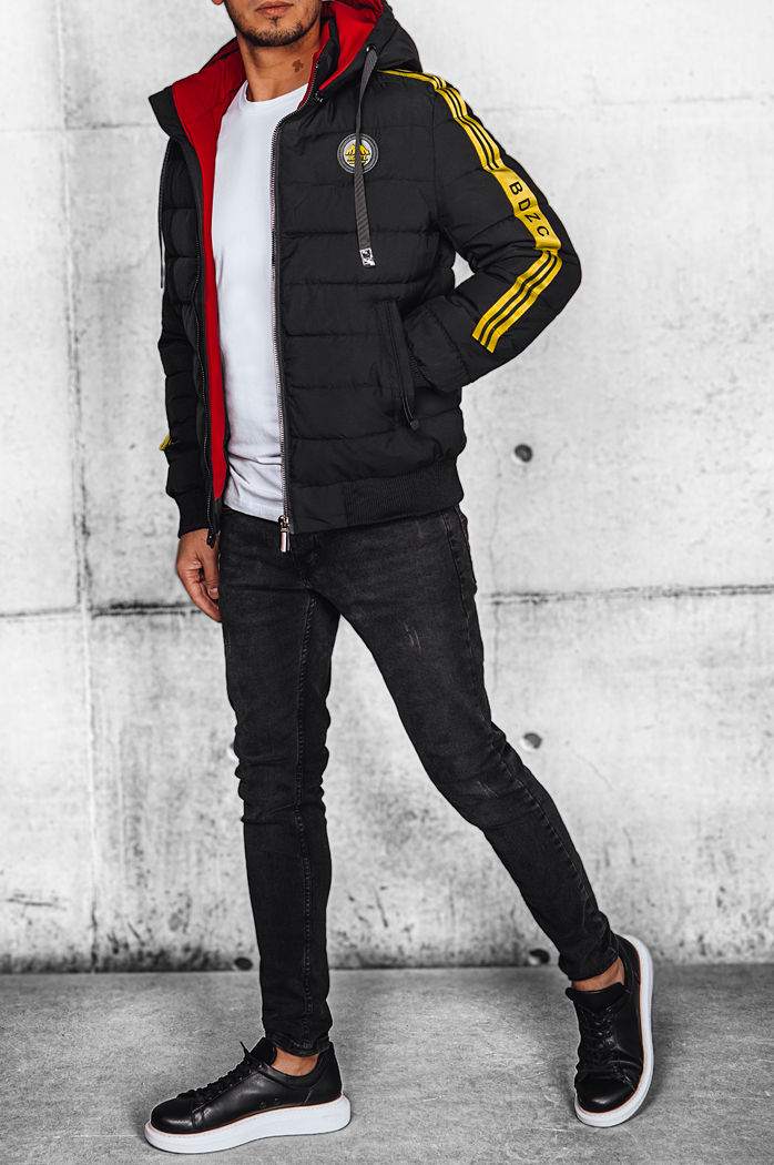 Kurtka męska pikowana czarna Dstreet TX4649