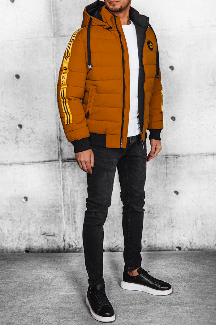 Kurtka męska pikowana kamelowa Dstreet TX4650