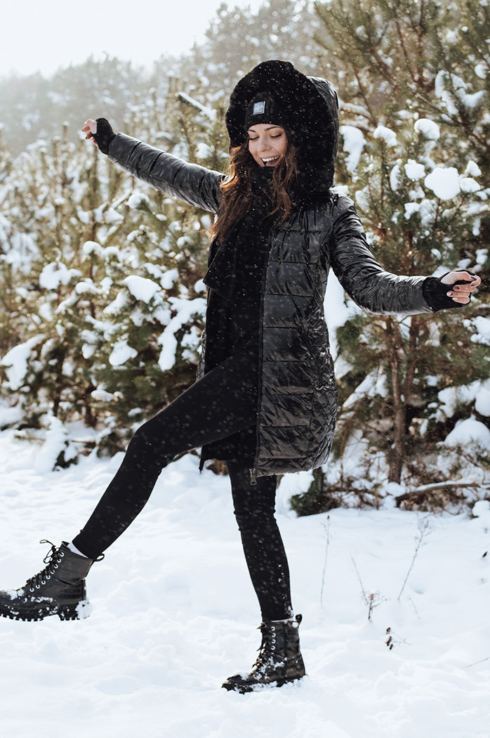 Kurtka damska ODYSSEY czarna Dstreet TY4083z