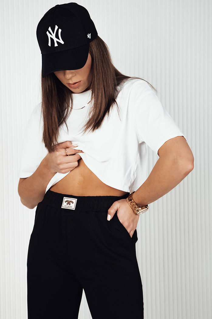 Spodnie damskie dresowe AXEL czarne Dstreet UY1802