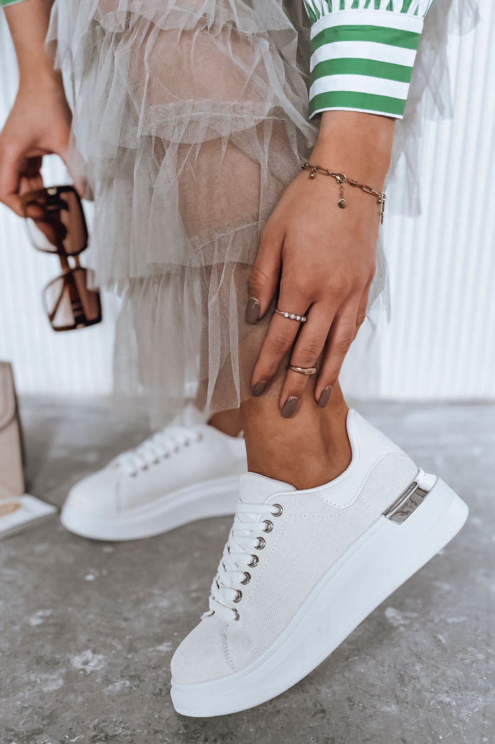 Buty damskie ALISON białe Dstreet ZY0462
