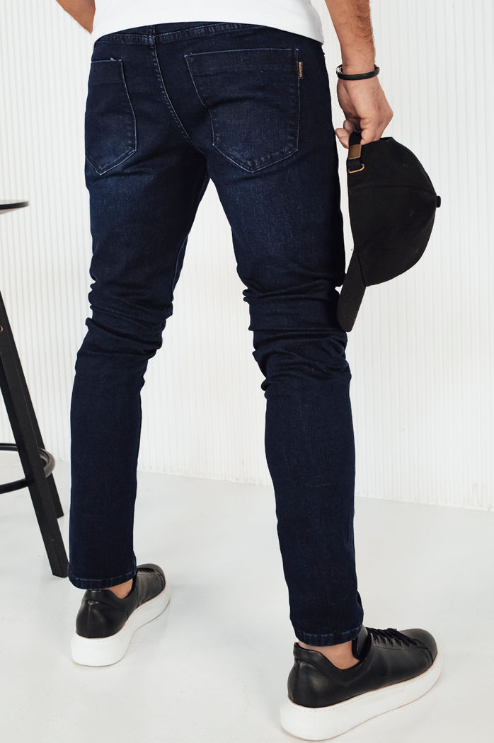 Spodnie męskie jeansowe granatowe Dstreet UX4142