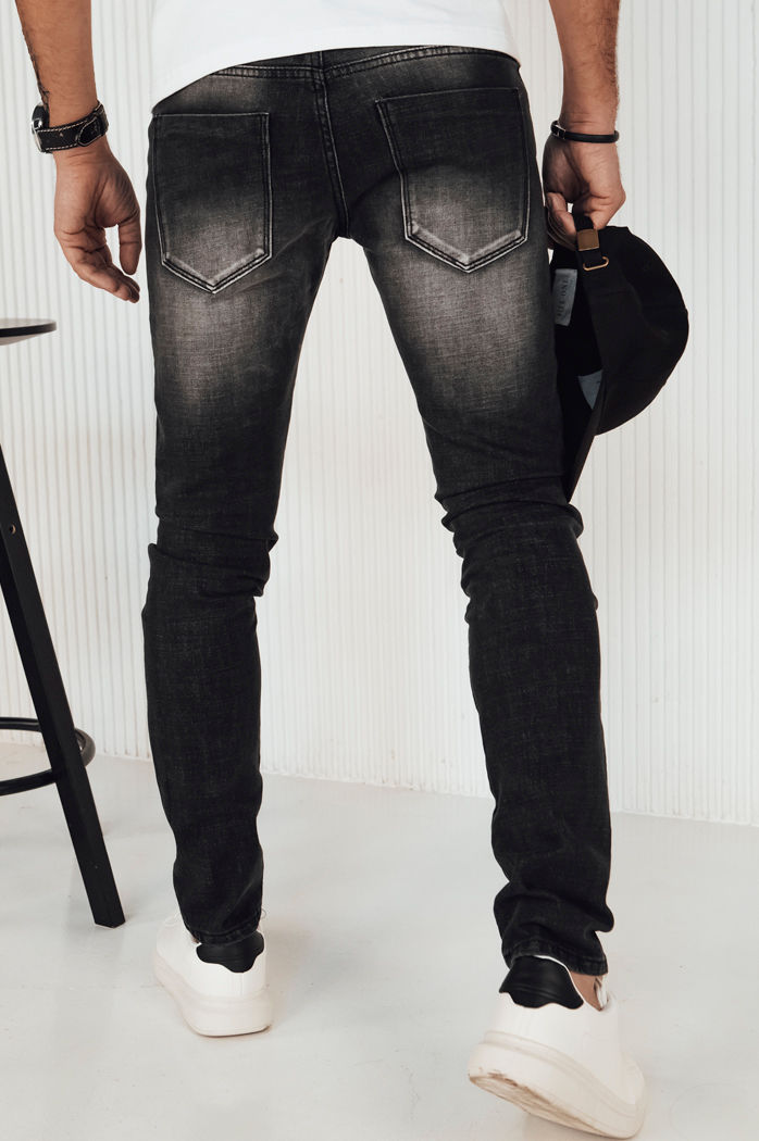 Spodnie męskie jeansowe ciemnoszare Dstreet UX4151