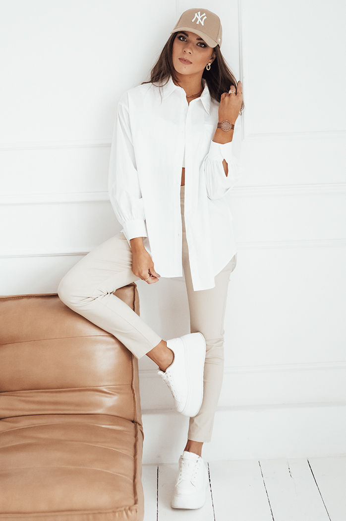 Koszula damska KLARA biała Dstreet DY0381